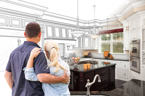 Kitchen island install Bay City